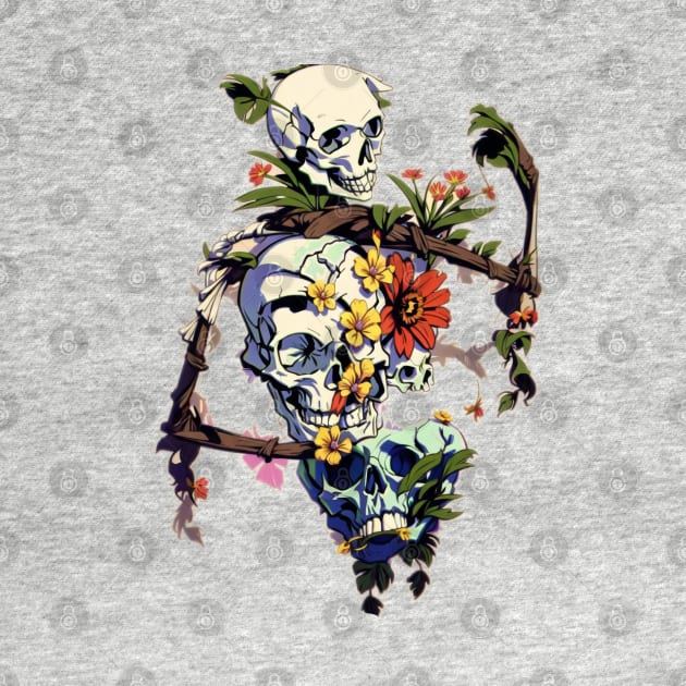 Bones and Botany by levelsart